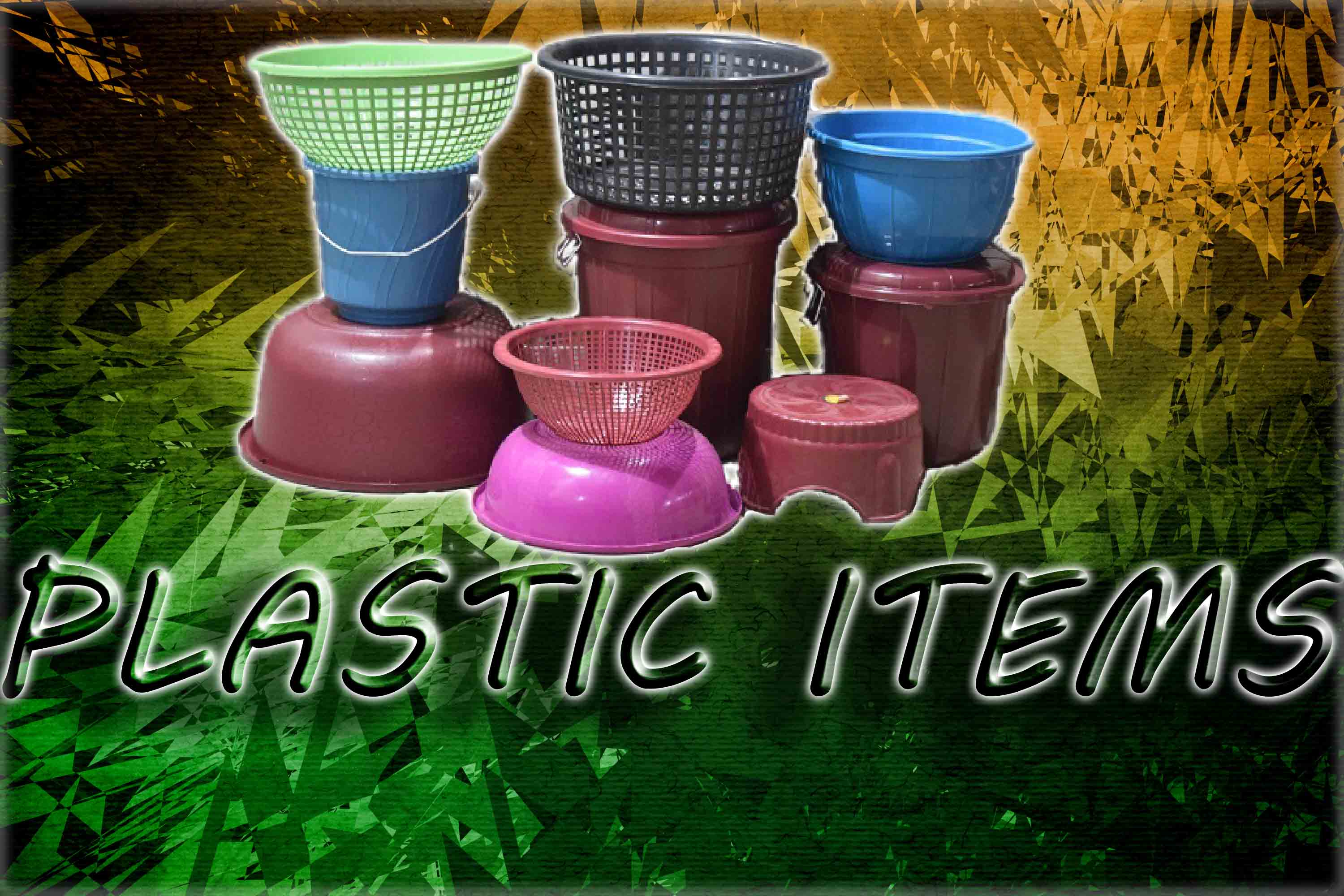 Plastic items